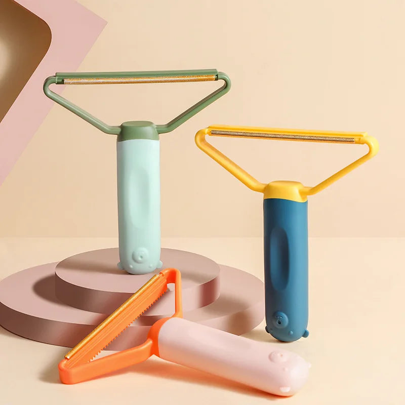 Portable Lint Remover Pet Hair Remover Brush Carpet Wool Coat Clothes Lint Pellet Manual