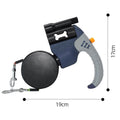 Auto Retractable Double-Headed Dog Leash 3M Rope for 2 Dogs with LED Flashlight 360 Degree