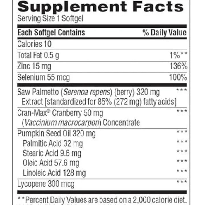 Prostate Plus Health Complex 250 Softgels
