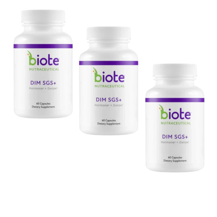Biote DIM SGS+ Hormone + Detox Support 60 Capsules