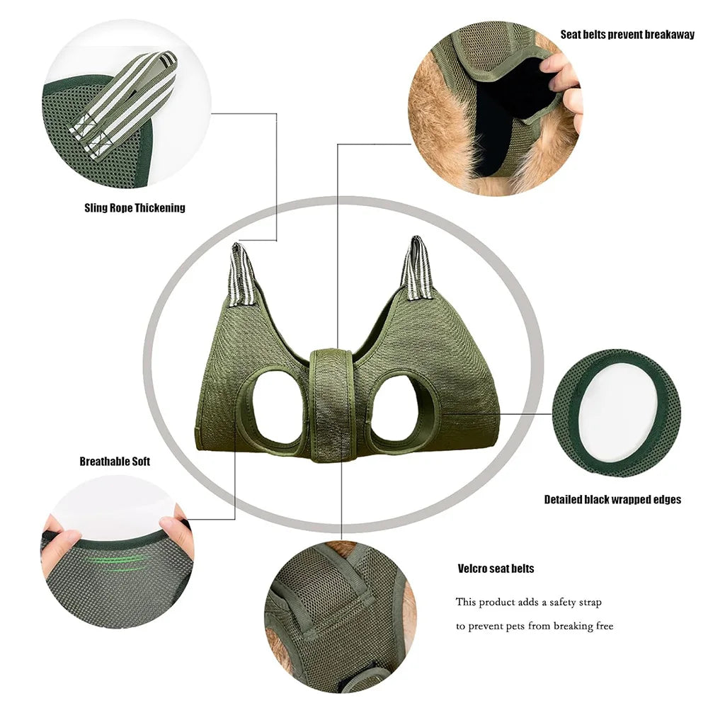 Pet Grooming Hammock Cat Dog Nail Clipper Fixer Teddy Hook Type Feeding Anti-scratch