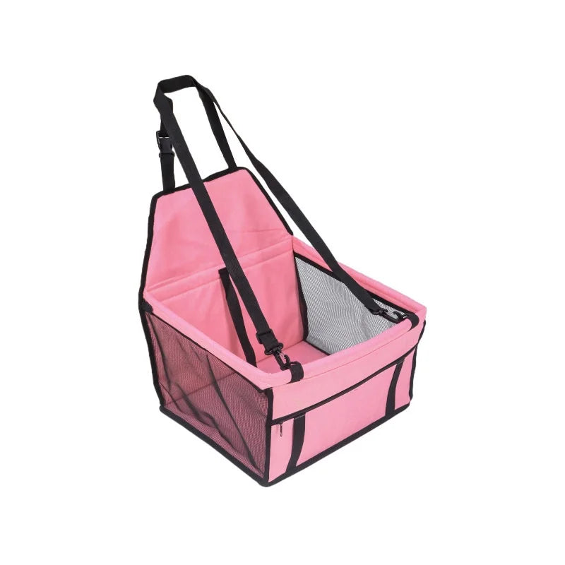 Dog Car Seat Cover Foldable Hammock Pet Harness Cat Bag Basket Stable and Foldable Travel