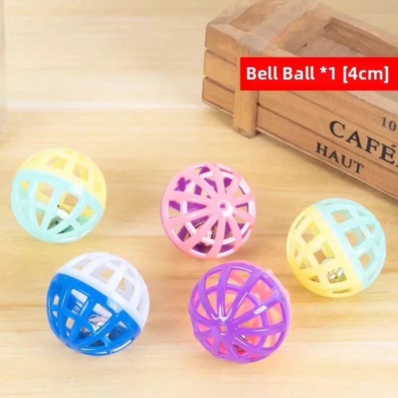 Cat Puzzle Toy Felt Puzzle Box Cat Exercise Toy With Ball Indoor Sports Entertainment