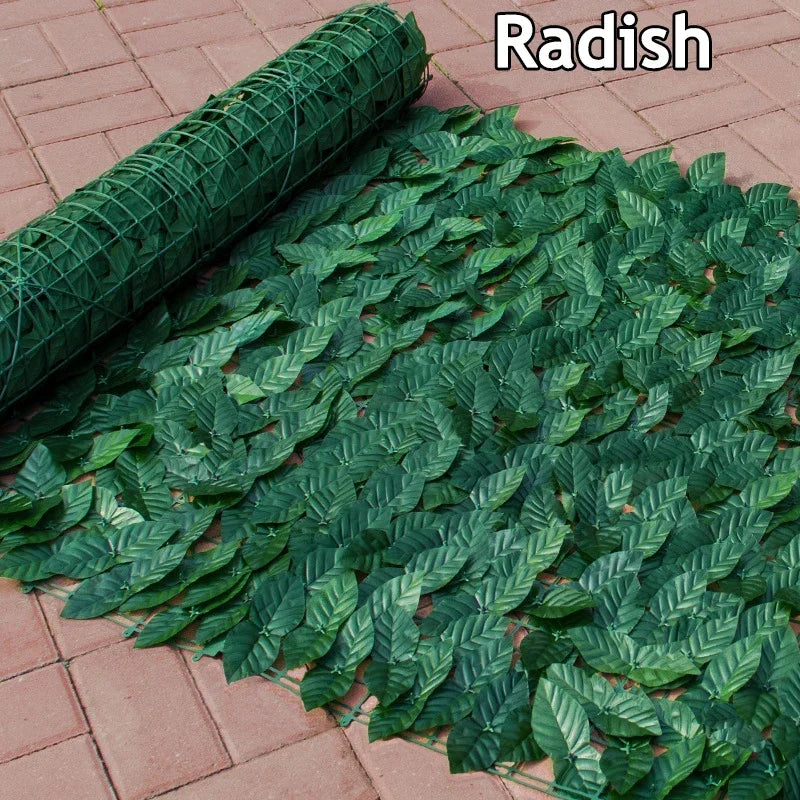 Artificial Ivy Hedge Green Leaf Fence Panels Faux Privacy Fence Screen for Home Outdoor