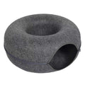 Cat Donut Sleeping Interactive Round Small Cat Tunnel Nest Felt Kittens Bed House