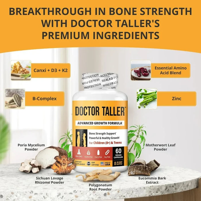 Doctor Taller Advanced Growth Formula – 2 Pack, 120 Capsules
