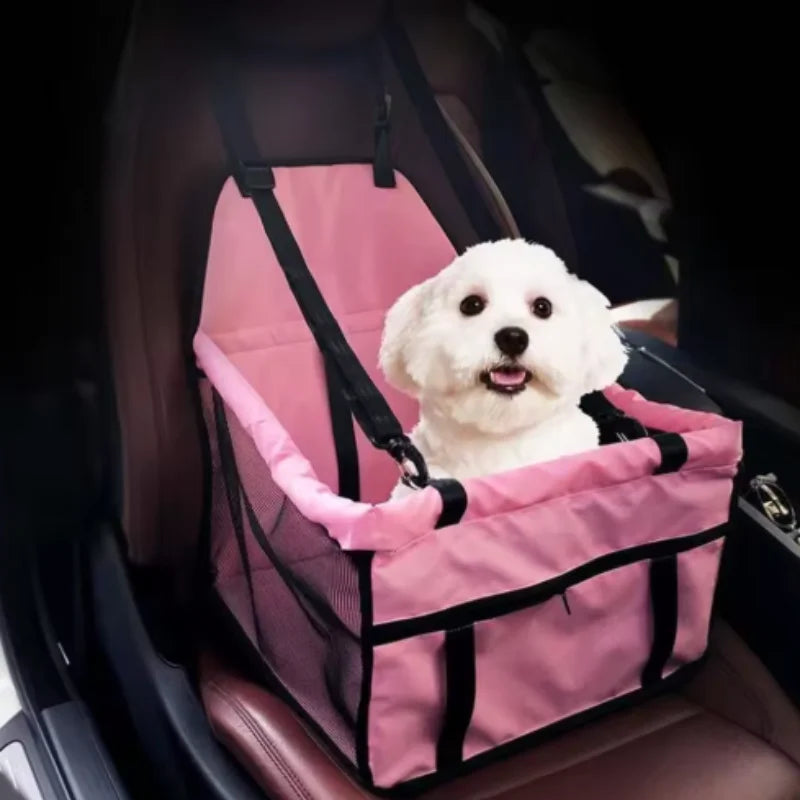 Dog Car Seat Cover Foldable Hammock Pet Harness Cat Bag Basket Stable and Foldable Travel