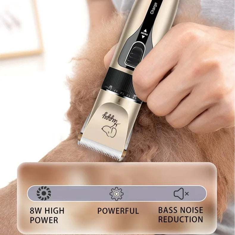 Electric Pet Clipper Grooming Kit For Dogs Reachageable Trimmer Haircut Cat Hair Cutting