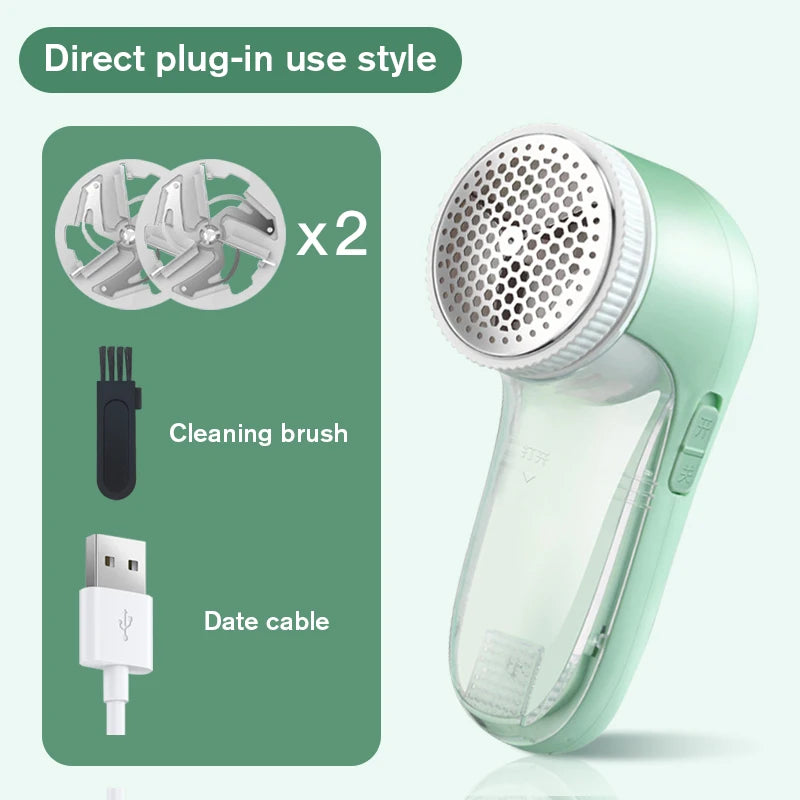 Cordless Lint Remover Fabric Shaver Sweater Clothes Portable Shaver Defuzzer