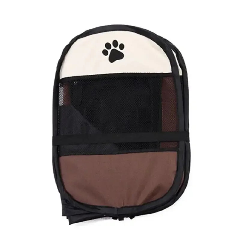 Portable Foldable Pet Tent Kennel Octagonal Fence Puppy Shelter Easy To Use Outdoor