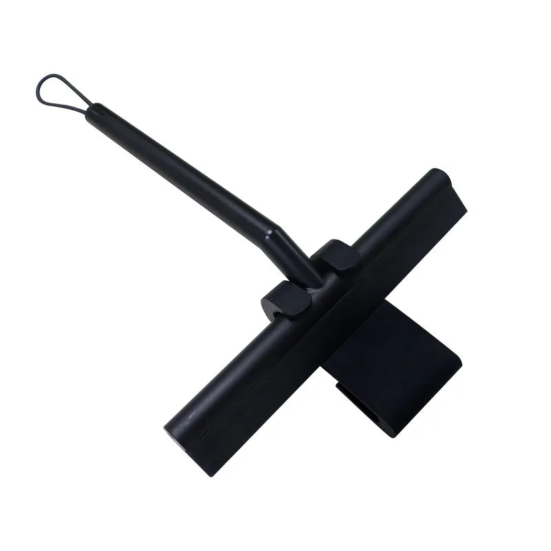 Shower Squeegee Cleaner for Glass Door Shower Wall Scraper With Silicone Holder