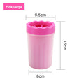 Pet Foot Wash Cup Large size silicone brush Dog cat clean foot mud removable cleaning Foot