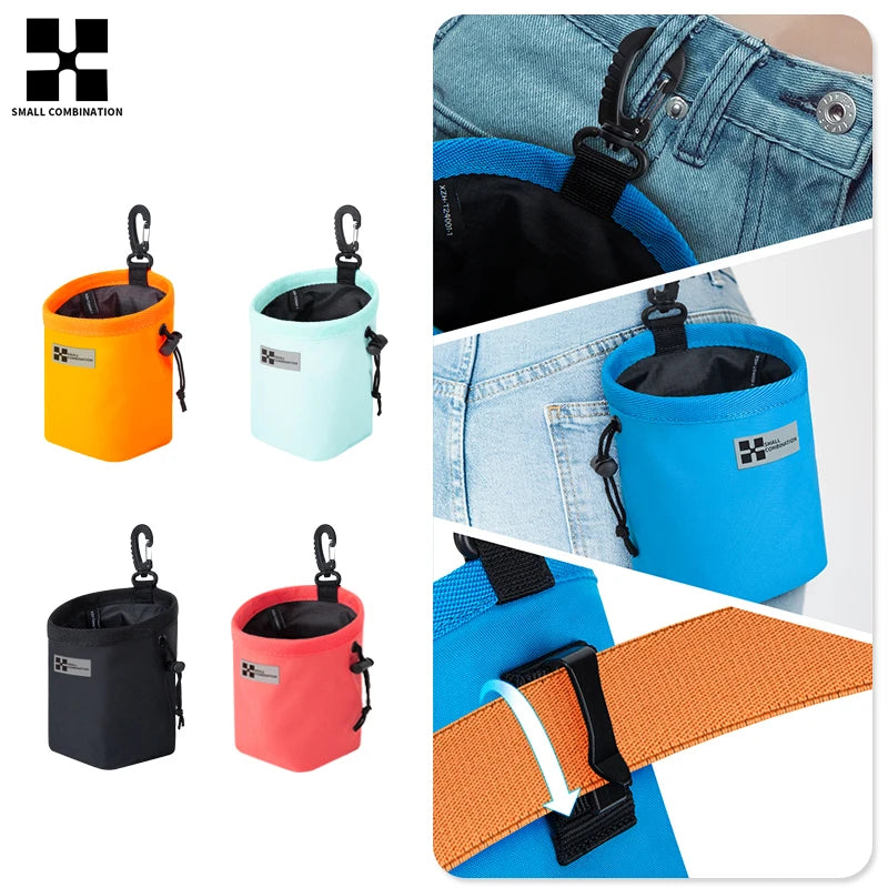 Portable Dog Training Snack Bag Puppy Dog Snack Bag for Leash Outdoor Pet Snacks