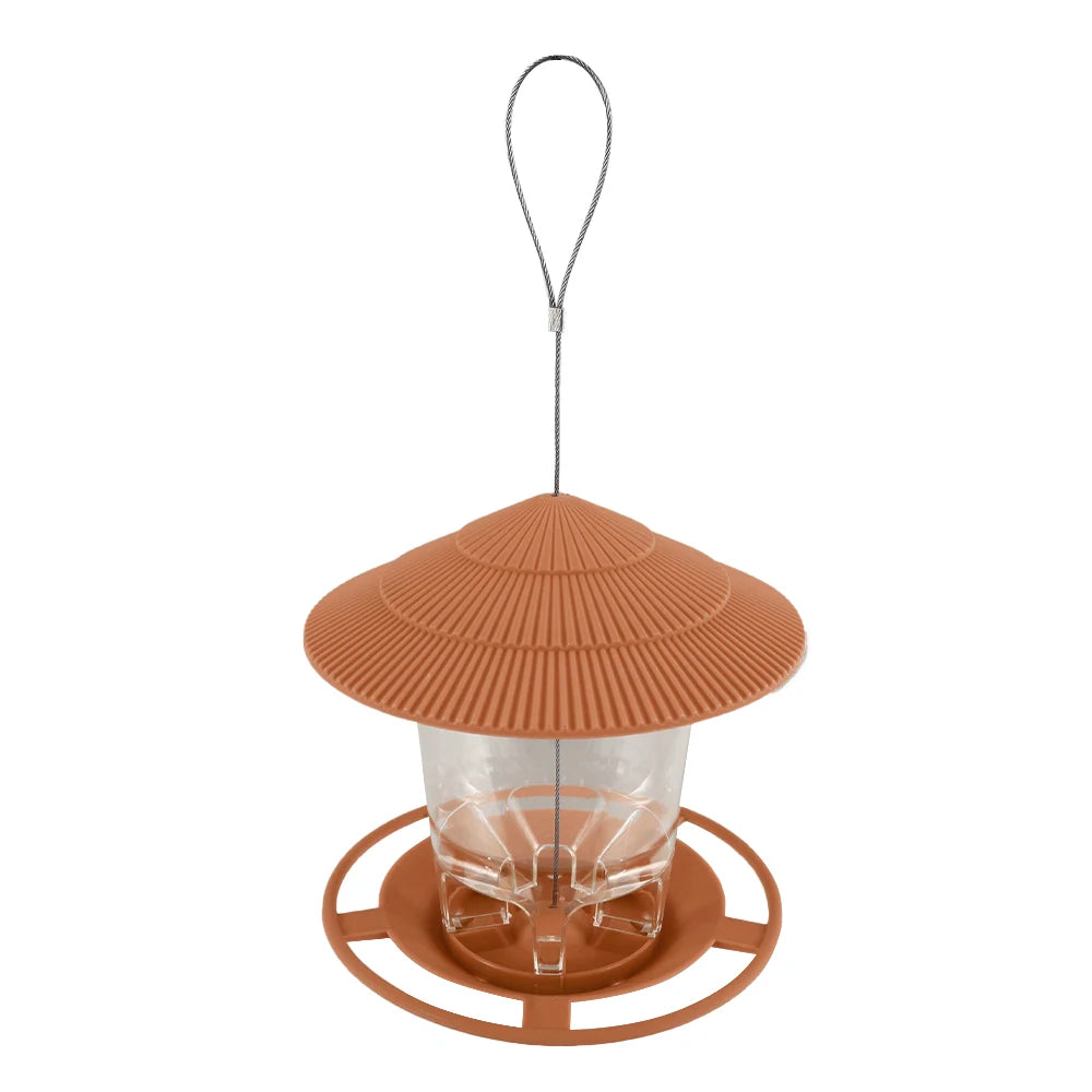 Bird Feeder Automatic Foot Feeding Tool Outdoor Bird Feeder Hanging Nut Feeding