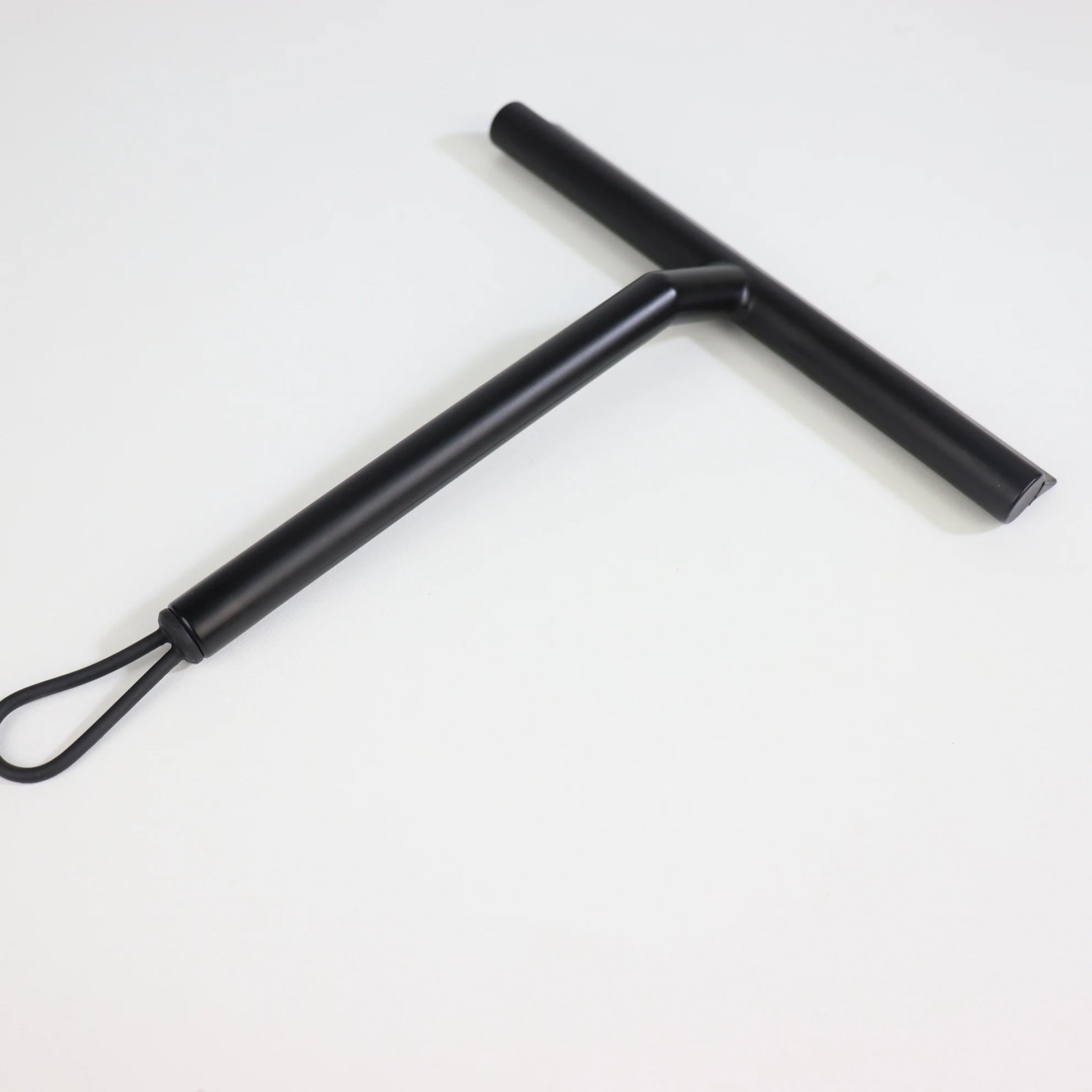 Shower Squeegee Cleaner for Glass Door Shower Wall Scraper With Silicone Holder