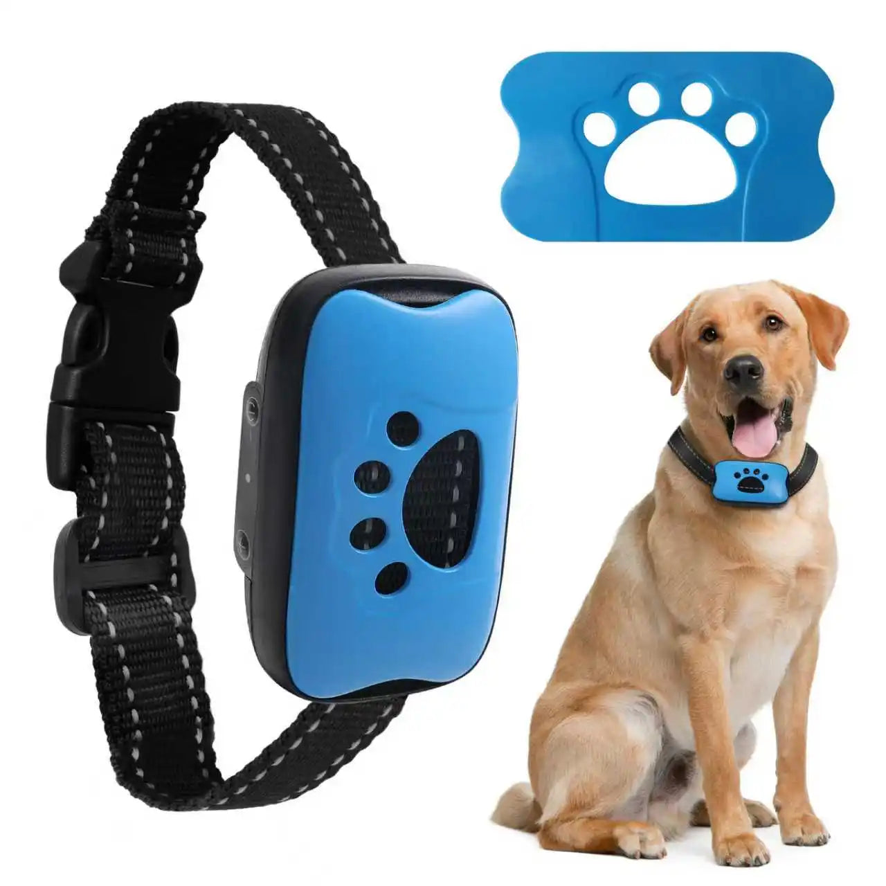 Pet Dog Anti Barking Device USB Rechargeable Dogs Training Collar Ultrasonic