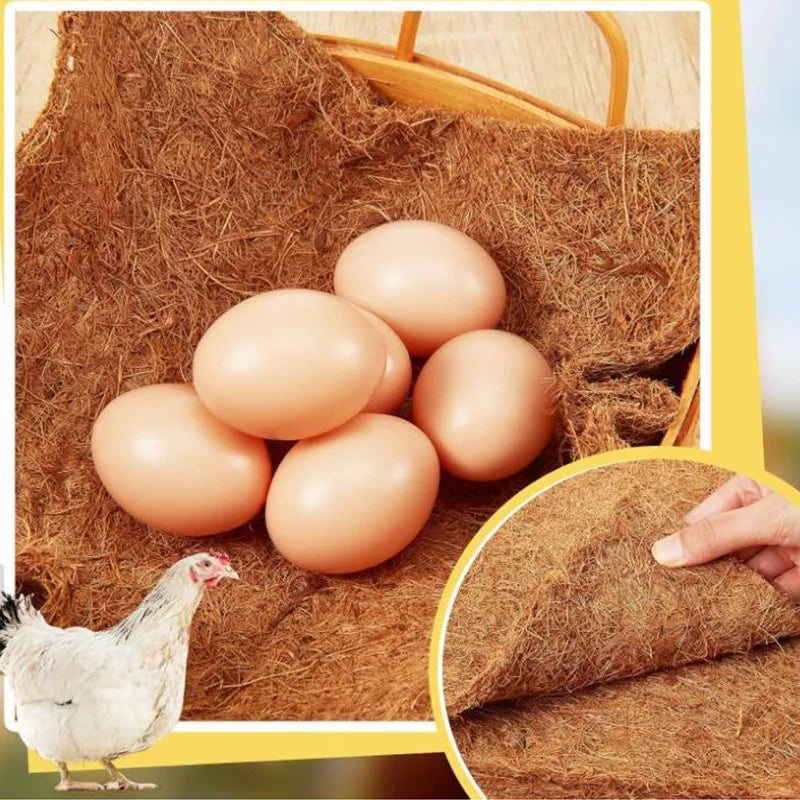 Durable Poultry Coop Nesting Pads，Eco-Friendly Coconut Fiber Chicken Nesting Pads