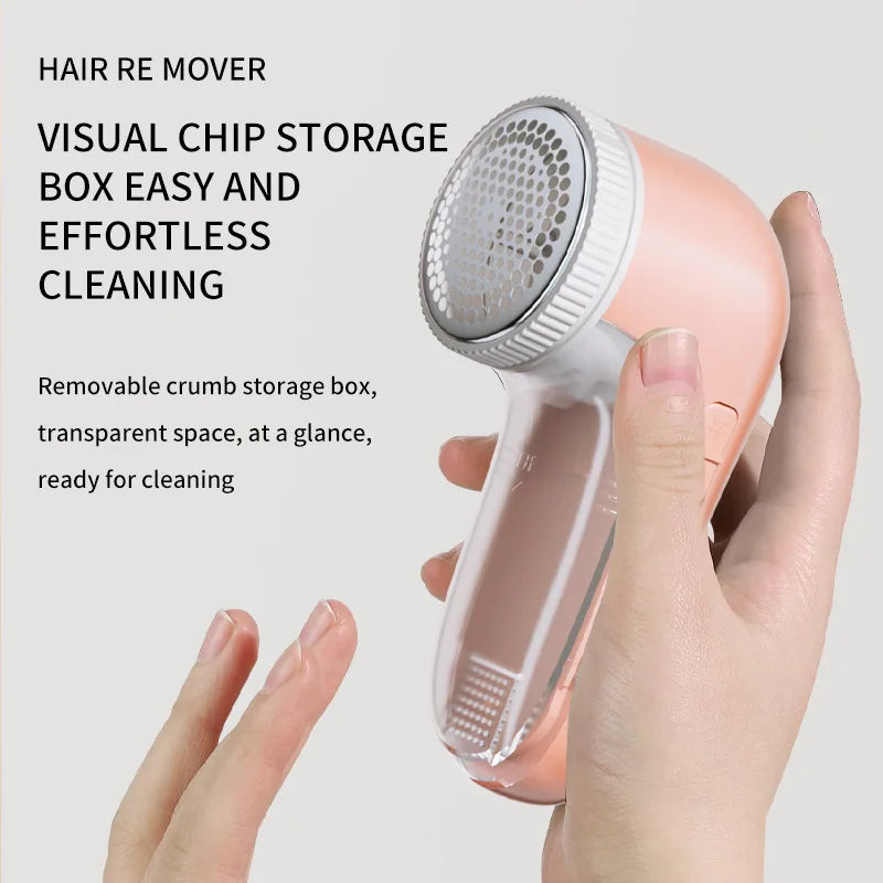 Cordless Lint Remover Fabric Shaver Sweater Clothes Portable Shaver Defuzzer