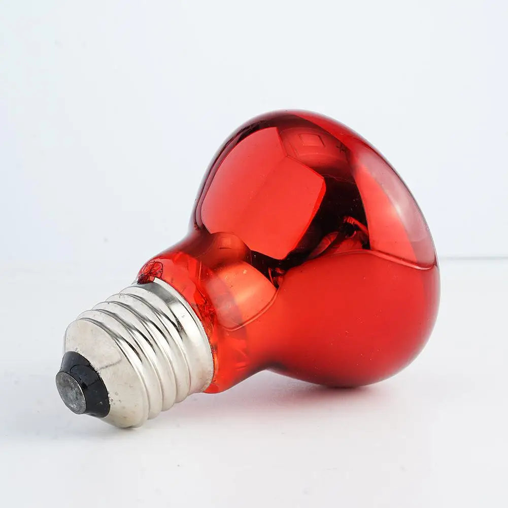 E27 Poultry Heating Bulb 25W-100W Infrared Insulation Heating For Reptiles Plants