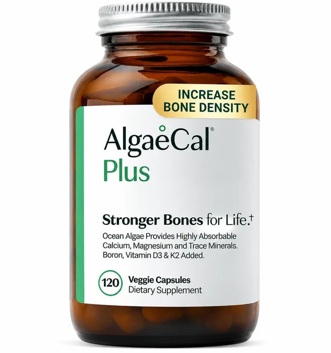 AlgaeCal Plus 120 Capsules Bone Health Supplement Pack of 3