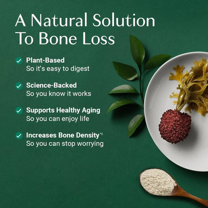 AlgaeCal Plus Bone Health Supplement, 120 Capsules