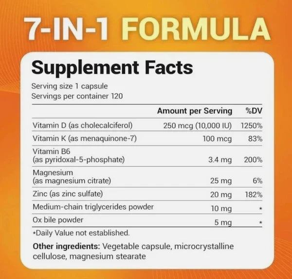 Dr. Berg Vitamin D3 & K2 Supplement – 3 Pack, 360 Capsules