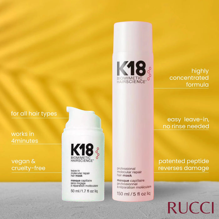 K18 Professional Molecular Repair Hair Mask 150ml