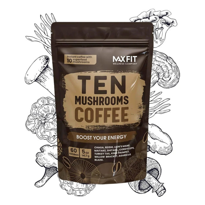 Ten Mushrooms Coffee Organic 60 Servings