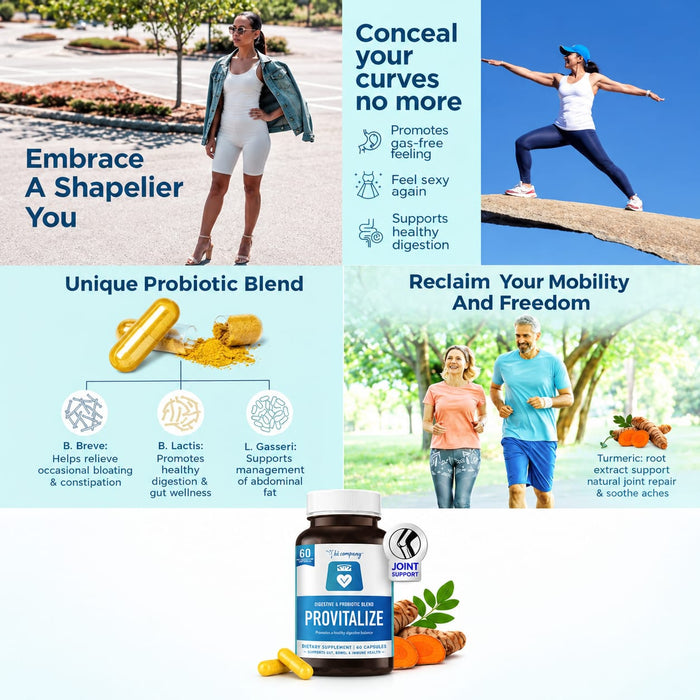 Better Body Co. Provitalize Probiotics – 60 Capsules