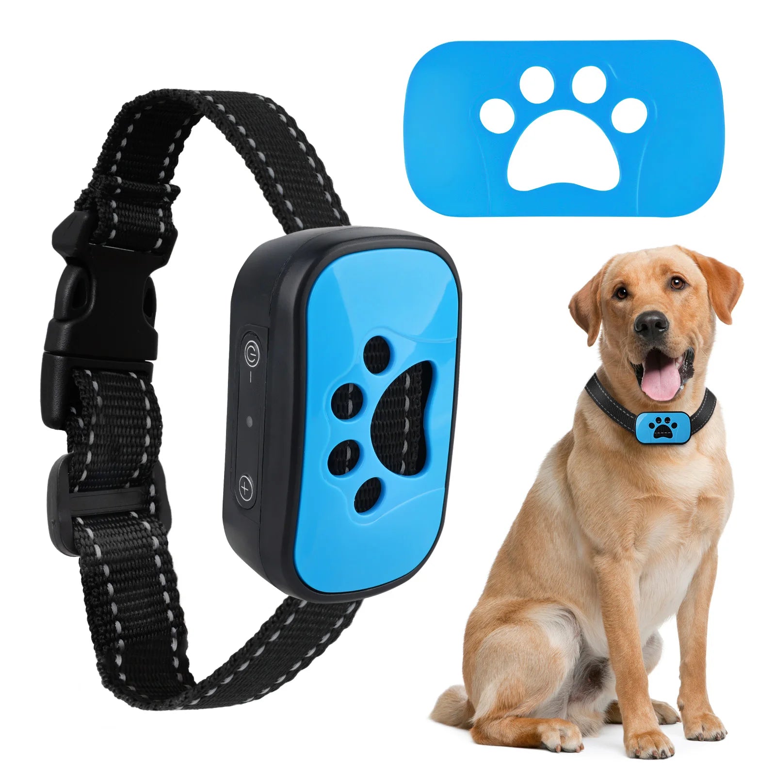 Pet Dog Anti Barking Device USB Rechargeable Dogs Training Collar Ultrasonic