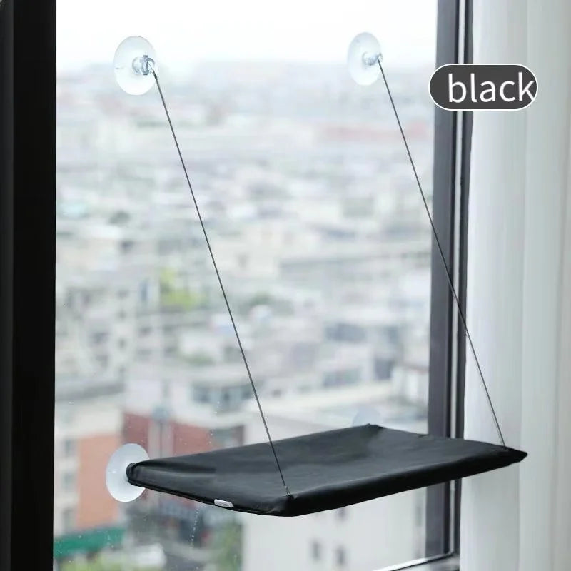 Winter Cat Window Hanging Hammock Bed Suction Cup Space Saving All Seasons Easy Install