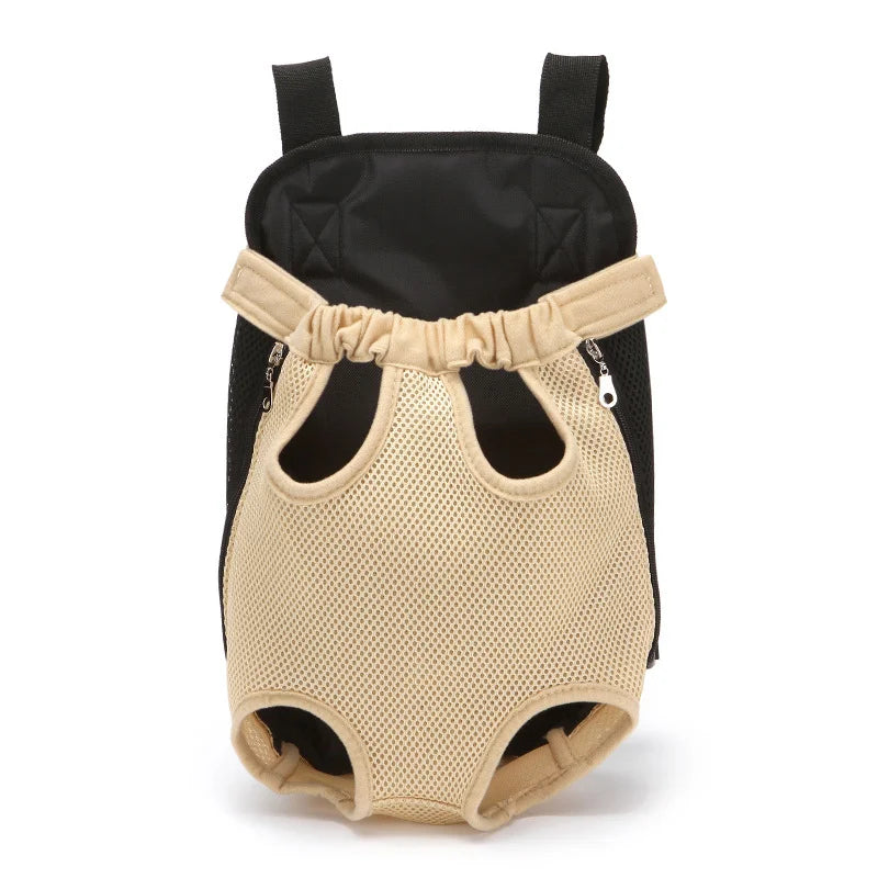 Breathable Double Shoulder Portable Pet Carrier Backpack for Small Dogs And Cats