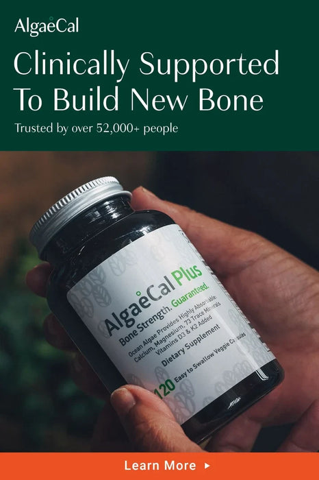 AlgaeCal Plus 120 Capsules Bone Health Supplement Pack of 3