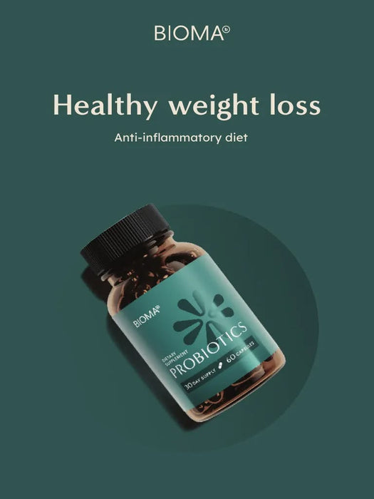 Bioma Probiotics Supplement 60 Vegan Capsules