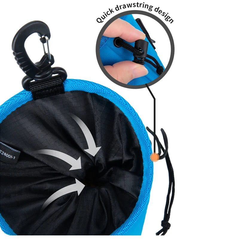 Portable Dog Training Snack Bag Puppy Dog Snack Bag for Leash Outdoor Pet Snacks