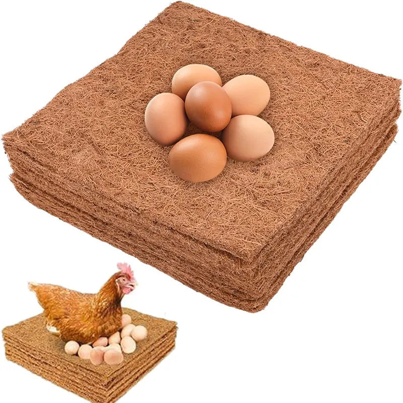 Durable Poultry Coop Nesting Pads，Eco-Friendly Coconut Fiber Chicken Nesting Pads
