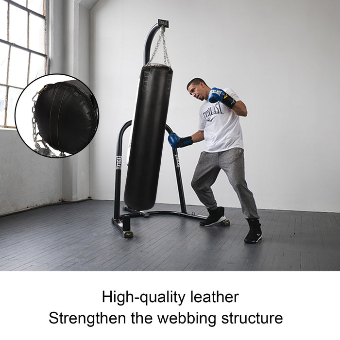 Punching Bag Filled Set Kick Boxing MMA Heavy Bag Training Hook Hanging Chain