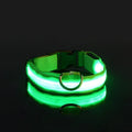 Dog Collar Nylon LED Night Safety Flashing Glow In The Dark Pet Dog Leash pet Dogs
