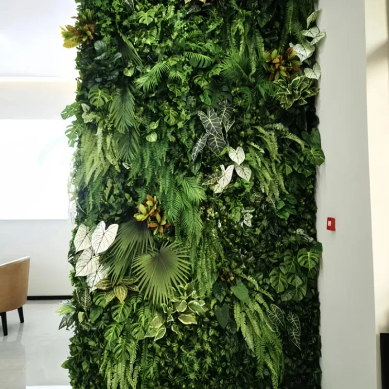 Artificial Plants Grass Wall Panel Boxwood Hedge for Indoor Outdoor Home Garden
