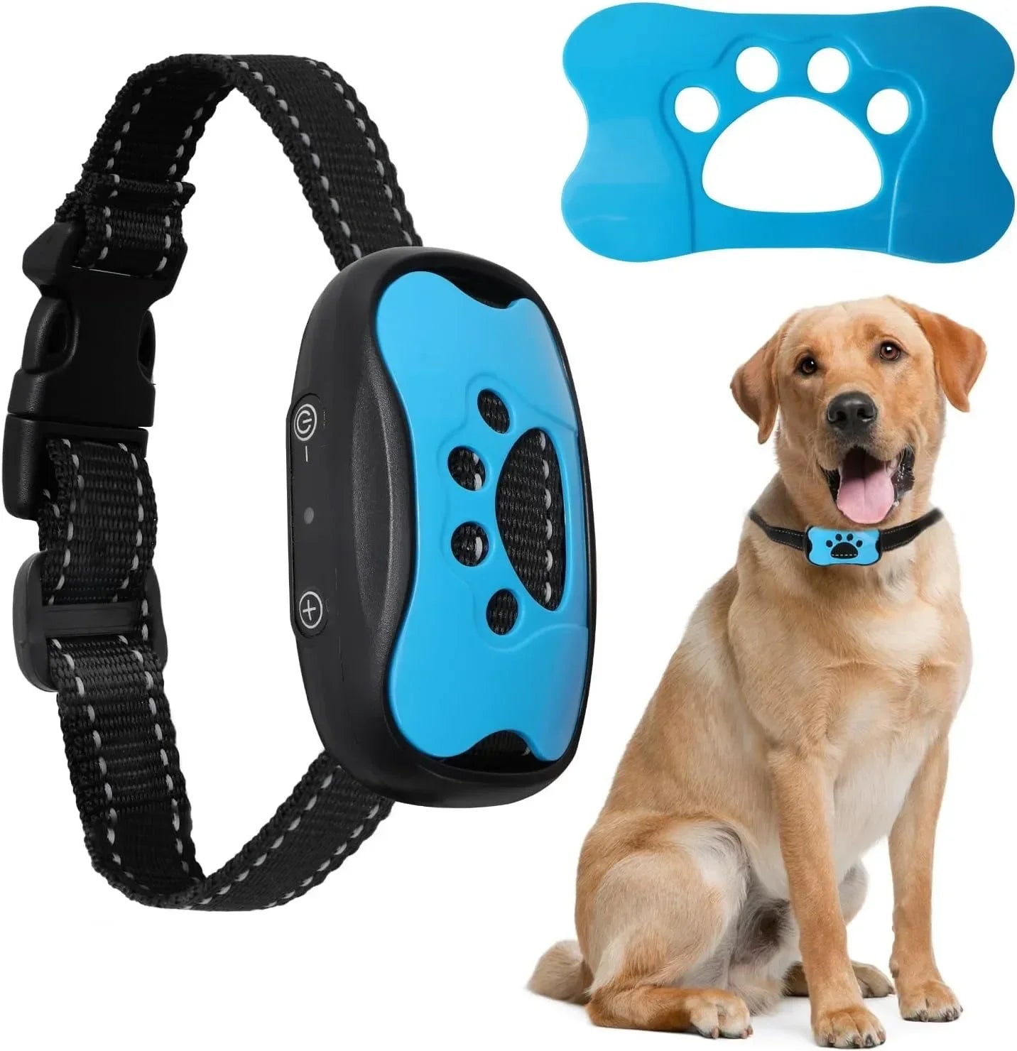 Pet Dog Anti Barking Device USB Rechargeable Dogs Training Collar Ultrasonic