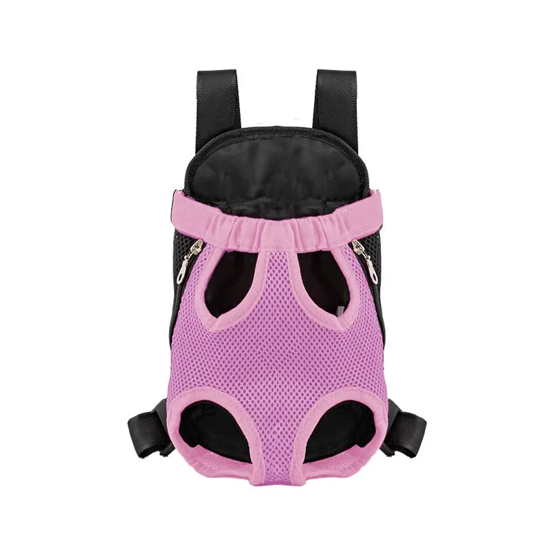 Breathable Double Shoulder Portable Pet Carrier Backpack for Small Dogs And Cats