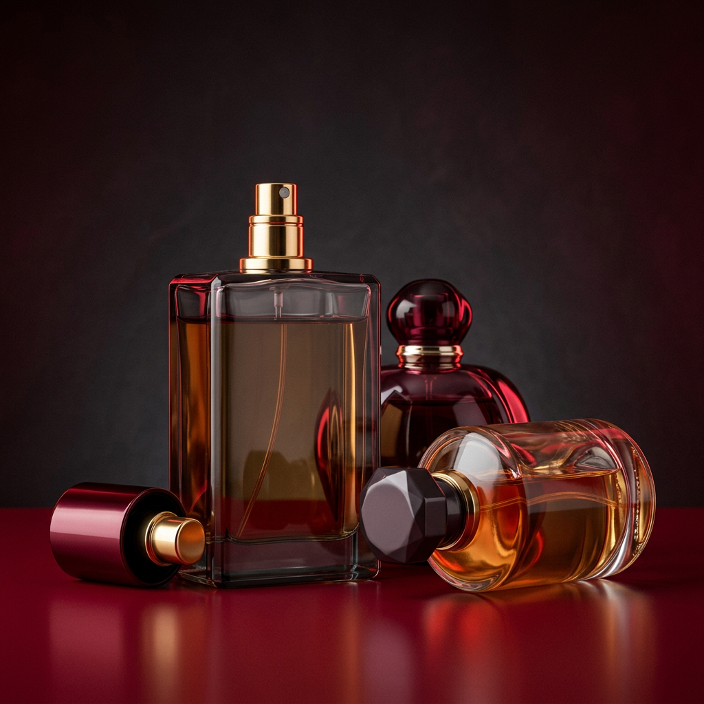 Perfumes ki dark red collection picture