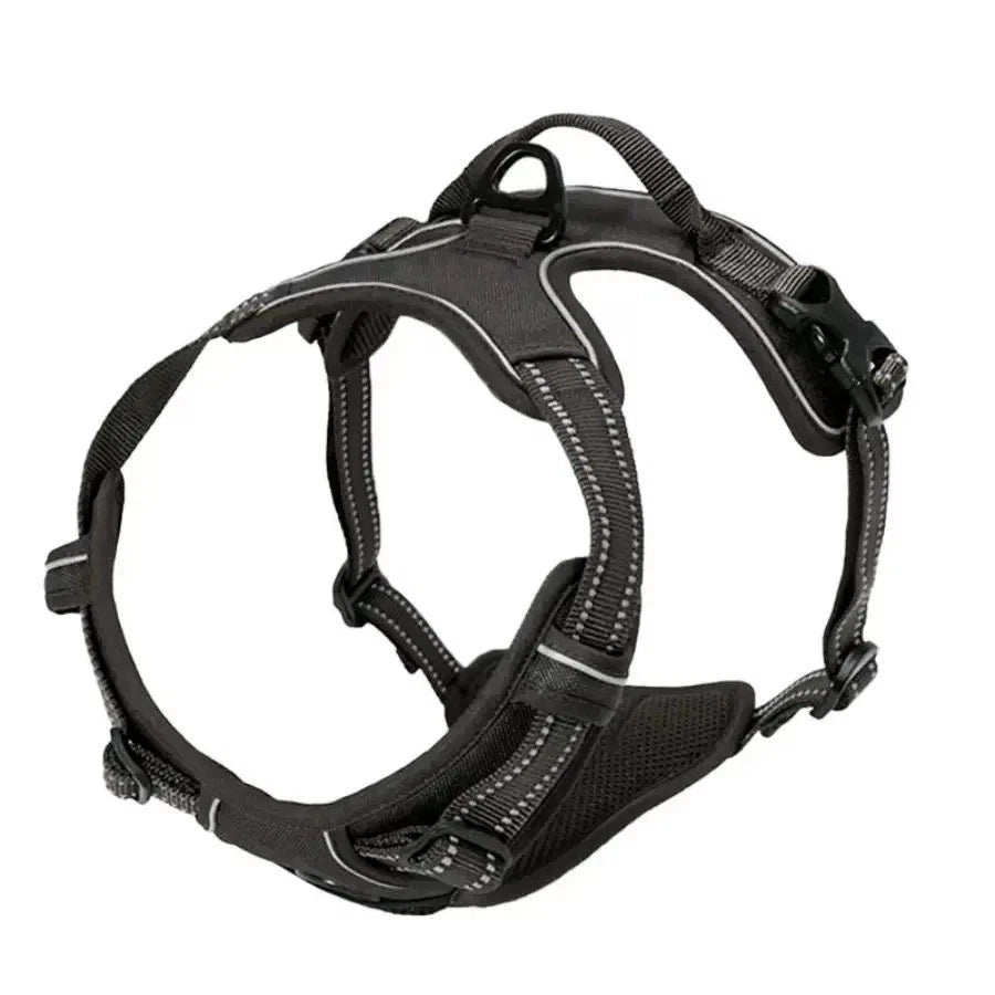 Dog Collar Harness Leash Set | Vest Puppy Accessories Small Medium Dogs USA