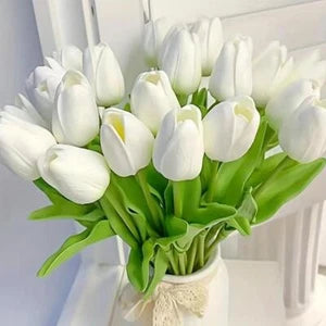 3/5/10/20pcs Tulips Artificial Flowers Real Touch Flower Bouquet Tulips Fake Flower